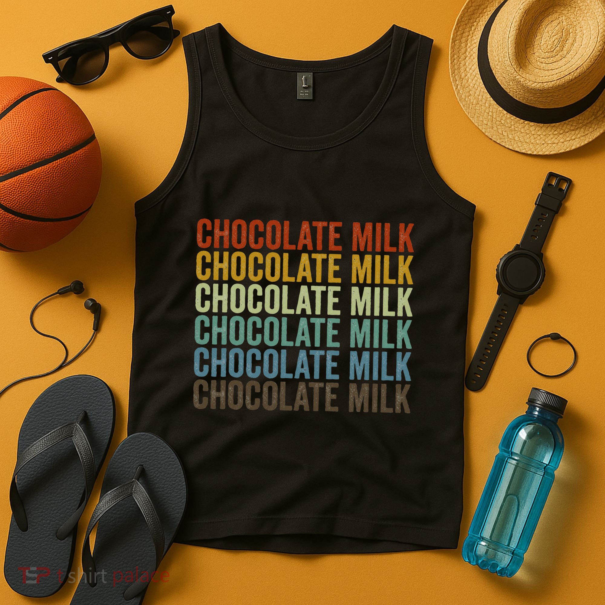 Chocolate Milk Retro Tank Top