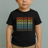 Chocolate Milk Retro Toddler T-Shirt thumb 2