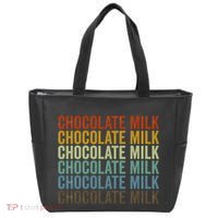 Chocolate Milk Retro Tote Bag thumb 0
