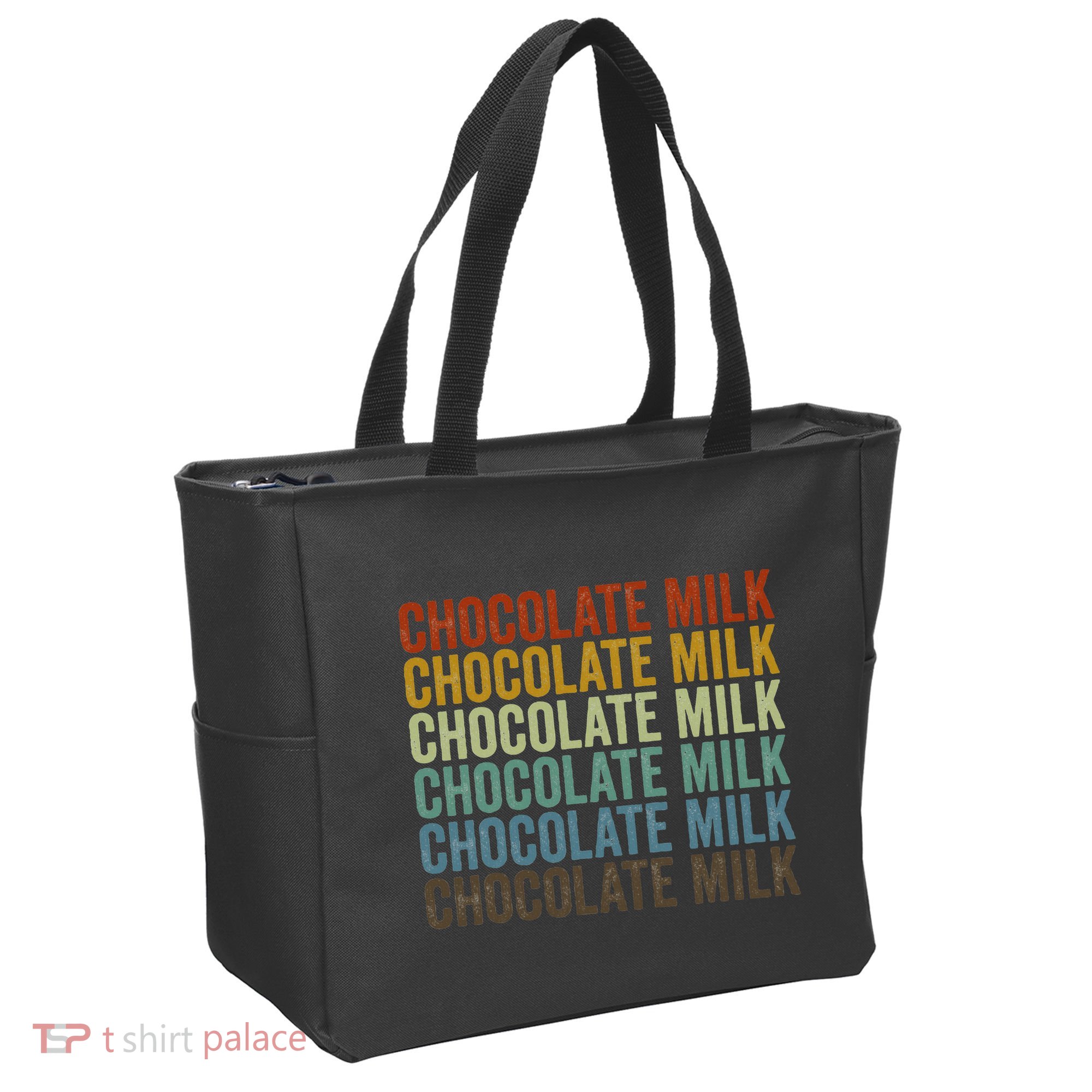 Chocolate Milk Retro Tote Bag