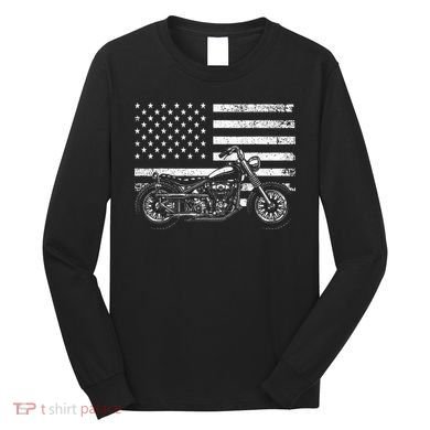 Cool Motorcycle Rider Long Sleeve Shirt