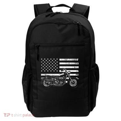 Cool Motorcycle Rider Backpack