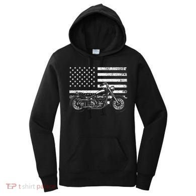 Cool Motorcycle Rider Women's Hoodie