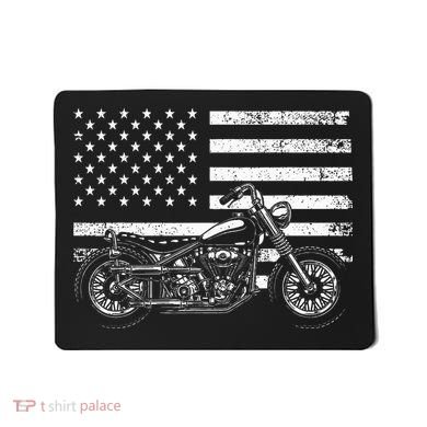 Cool Motorcycle Rider Mousepad