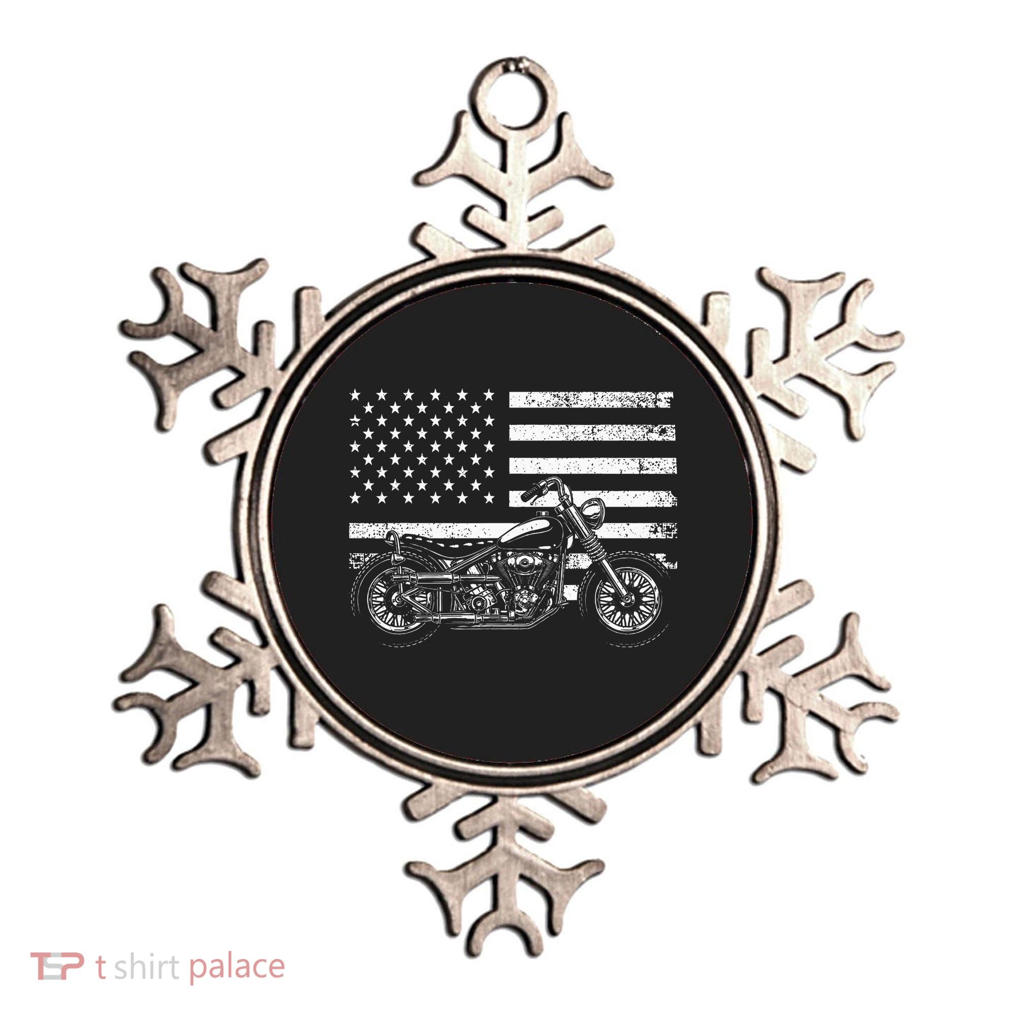 Cool Motorcycle Rider Ornament