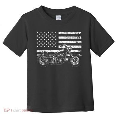 Cool Motorcycle Rider Toddler T-Shirt