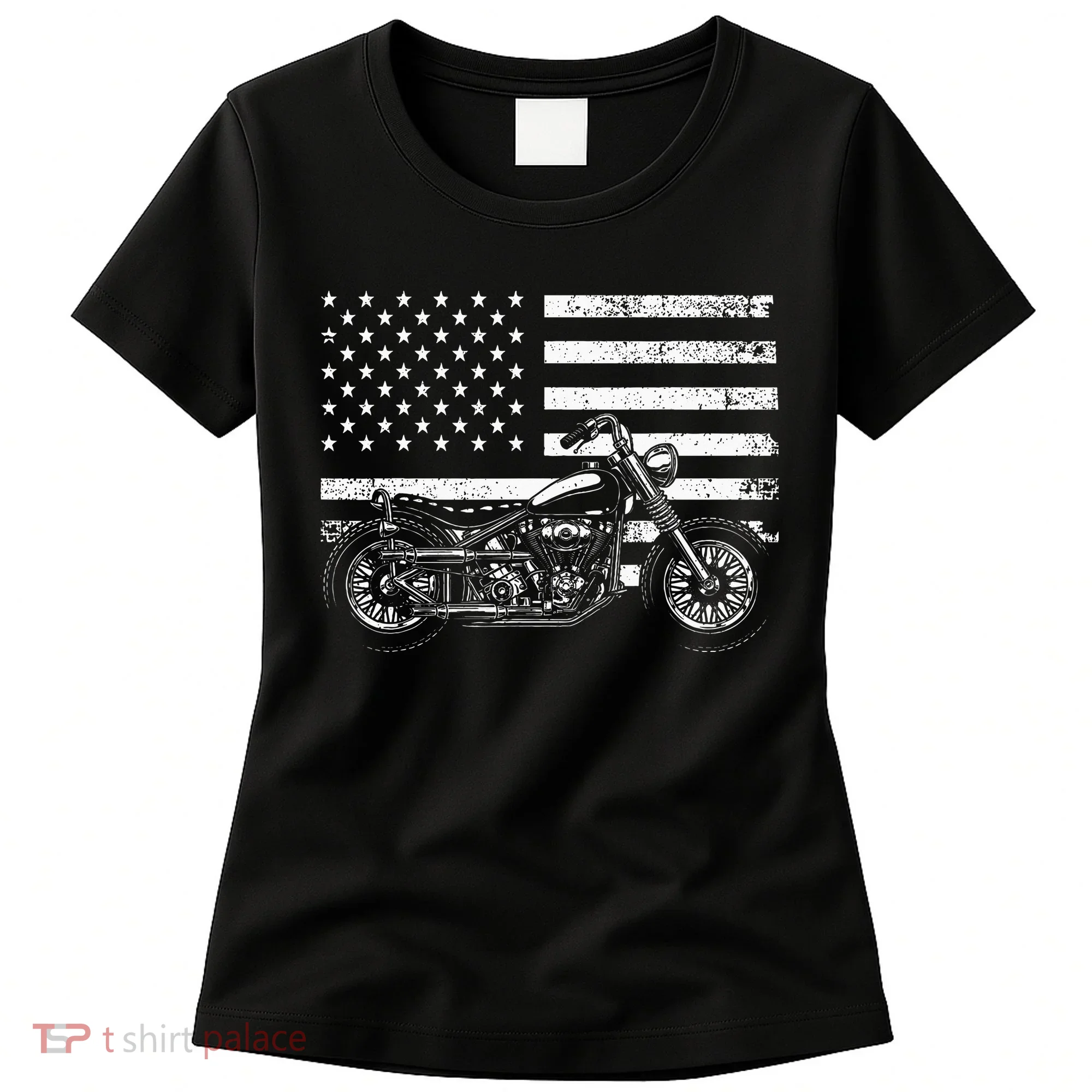 Cool Motorcycle Rider Women's T-Shirt