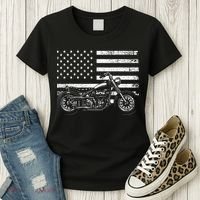 Cool Motorcycle Rider Women's T-Shirt thumb 3