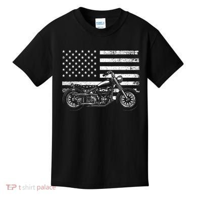 Cool Motorcycle Rider Kids T-Shirt