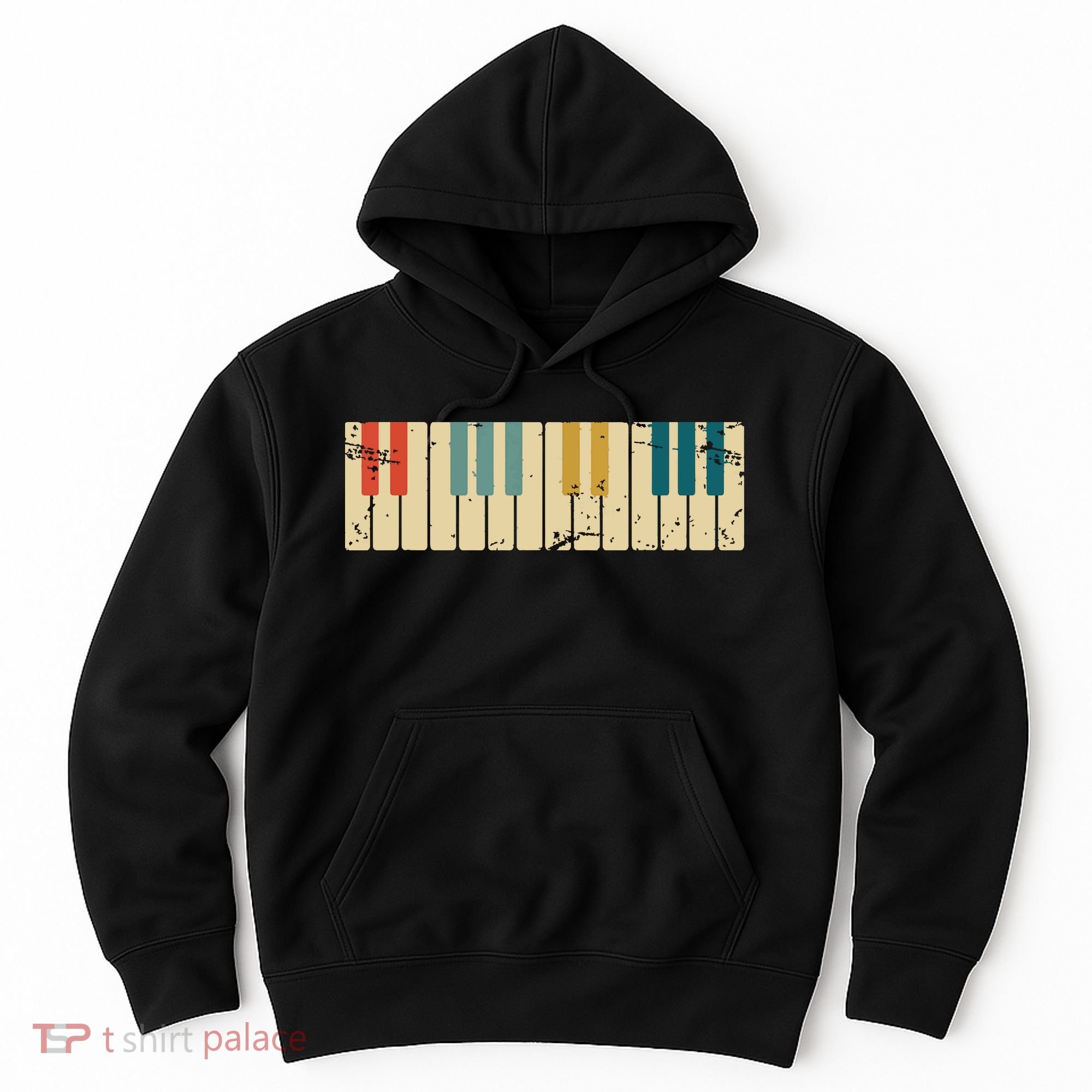 Classical Music Retro Piano Hoodie