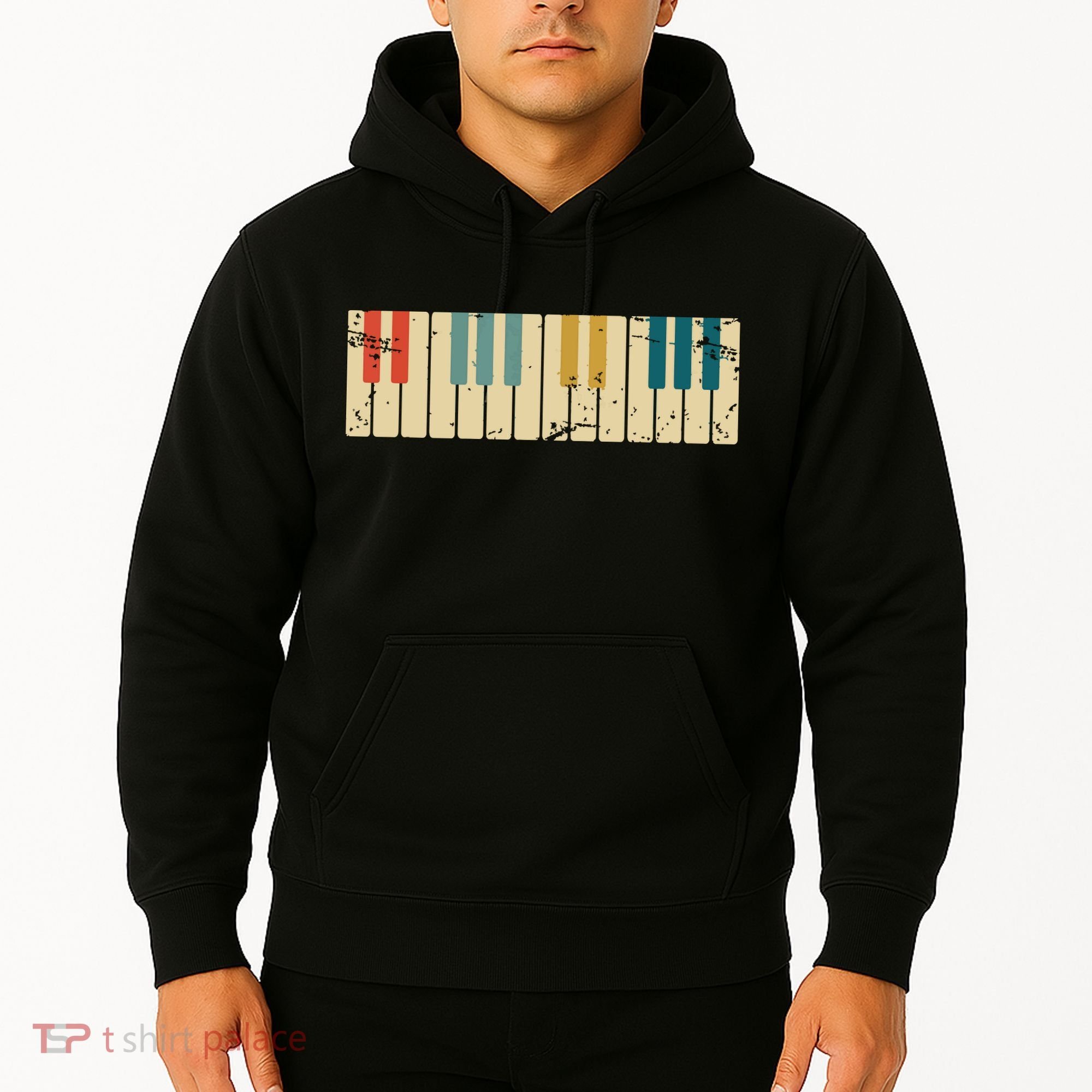 Classical Music Retro Piano Hoodie