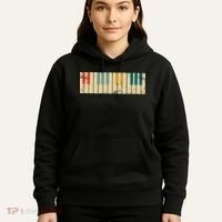 Classical Music Retro Piano Hoodie thumb 5