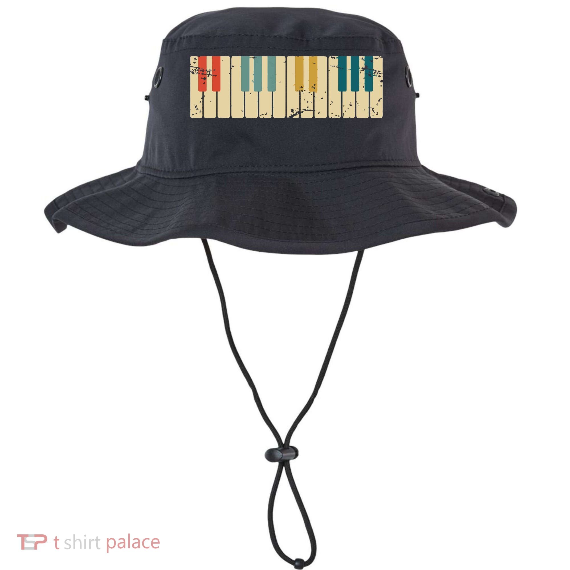 Classical Music Retro Piano Bucket Hat