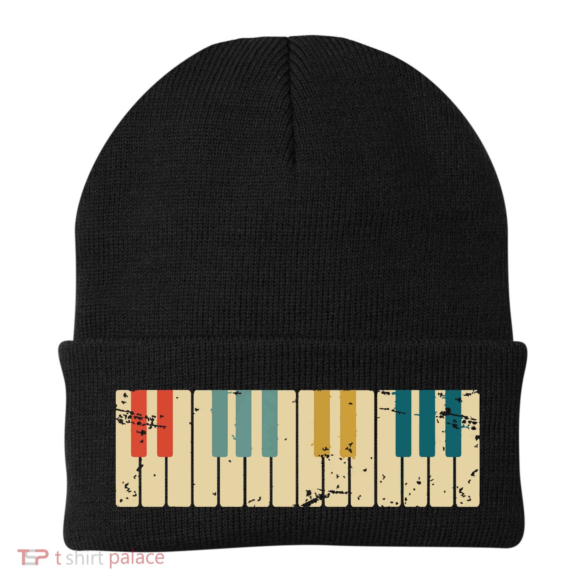 Classical Music Retro Piano Beanie