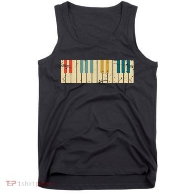 Classical Music Retro Piano Tank Top