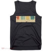 Classical Music Retro Piano Tank Top thumb 0