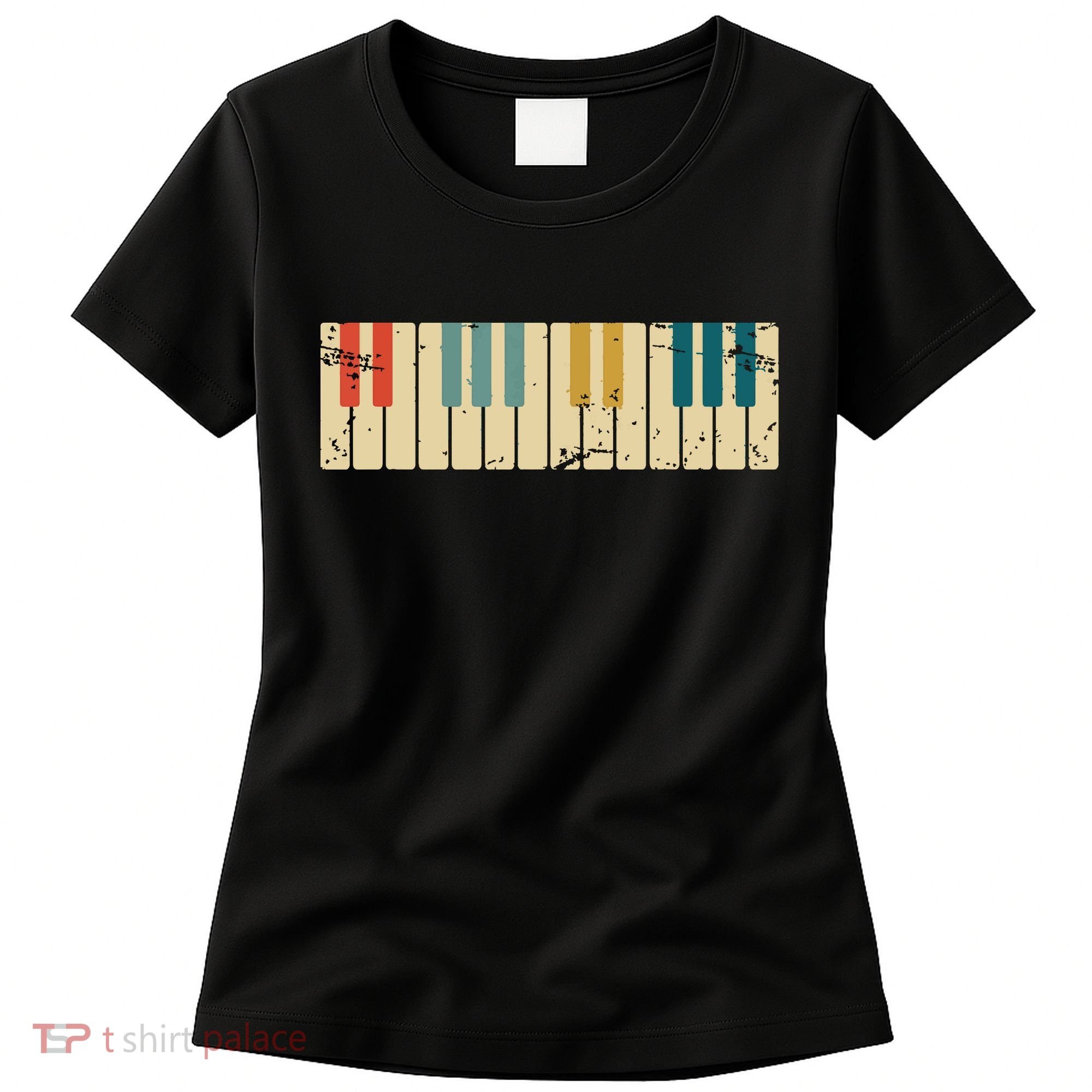 Classical Music Retro Piano Women's T-Shirt