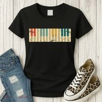 Classical Music Retro Piano Women's T-Shirt thumb 3