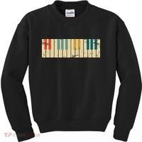 Classical Music Retro Piano Kids Sweatshirt thumb 0