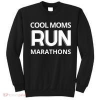Cool Moms Run Marathons, Marathon Mom Runner Parent Sweatshirt thumb 0