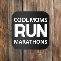 Cool Moms Run Marathons, Marathon Mom Runner Parent Coaster thumb 0