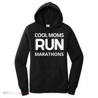 Cool Moms Run Marathons, Marathon Mom Runner Parent Women's Hoodie thumb 0