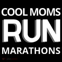 Cool Moms Run Marathons, Marathon Mom Runner Parent Women's Hoodie thumb 2