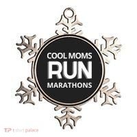 Cool Moms Run Marathons, Marathon Mom Runner Parent Ornament thumb 0