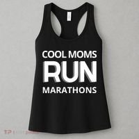 Cool Moms Run Marathons, Marathon Mom Runner Parent Women's Tank Top thumb 3