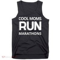 Cool Moms Run Marathons, Marathon Mom Runner Parent Tank Top thumb 0