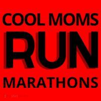 Cool Moms Run Marathons, Marathon Mom Runner Parent Santa Hat thumb 1