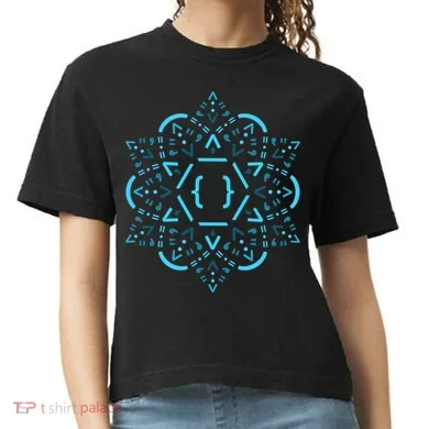 Code Mandala React Framework Comfort Colors Boxy T-Shirt