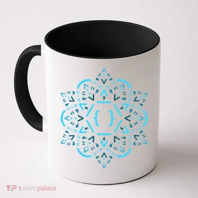 Code Mandala React Framework Coffee Mug