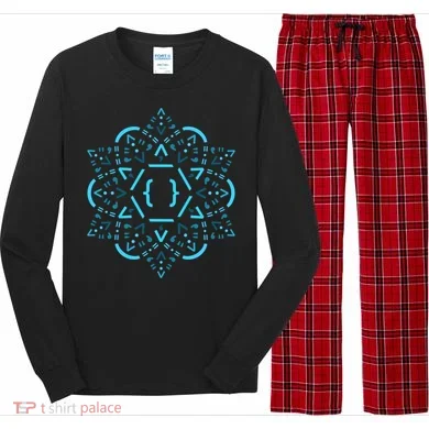 Code Mandala React Framework Long Sleeve Pajama Set