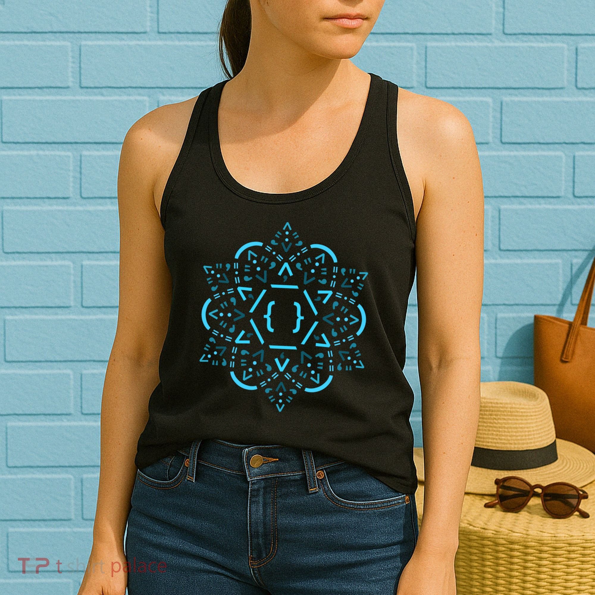 Code Mandala React Framework Women's Tank Top