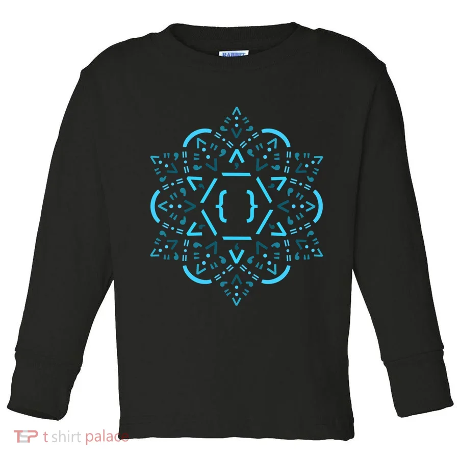 Code Mandala React Framework Toddler Long Sleeve