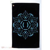 Code Mandala React Framework Golf Towel thumb 0