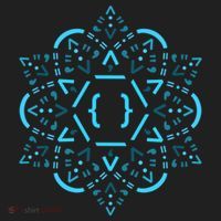 Code Mandala React Framework Golf Towel thumb 3