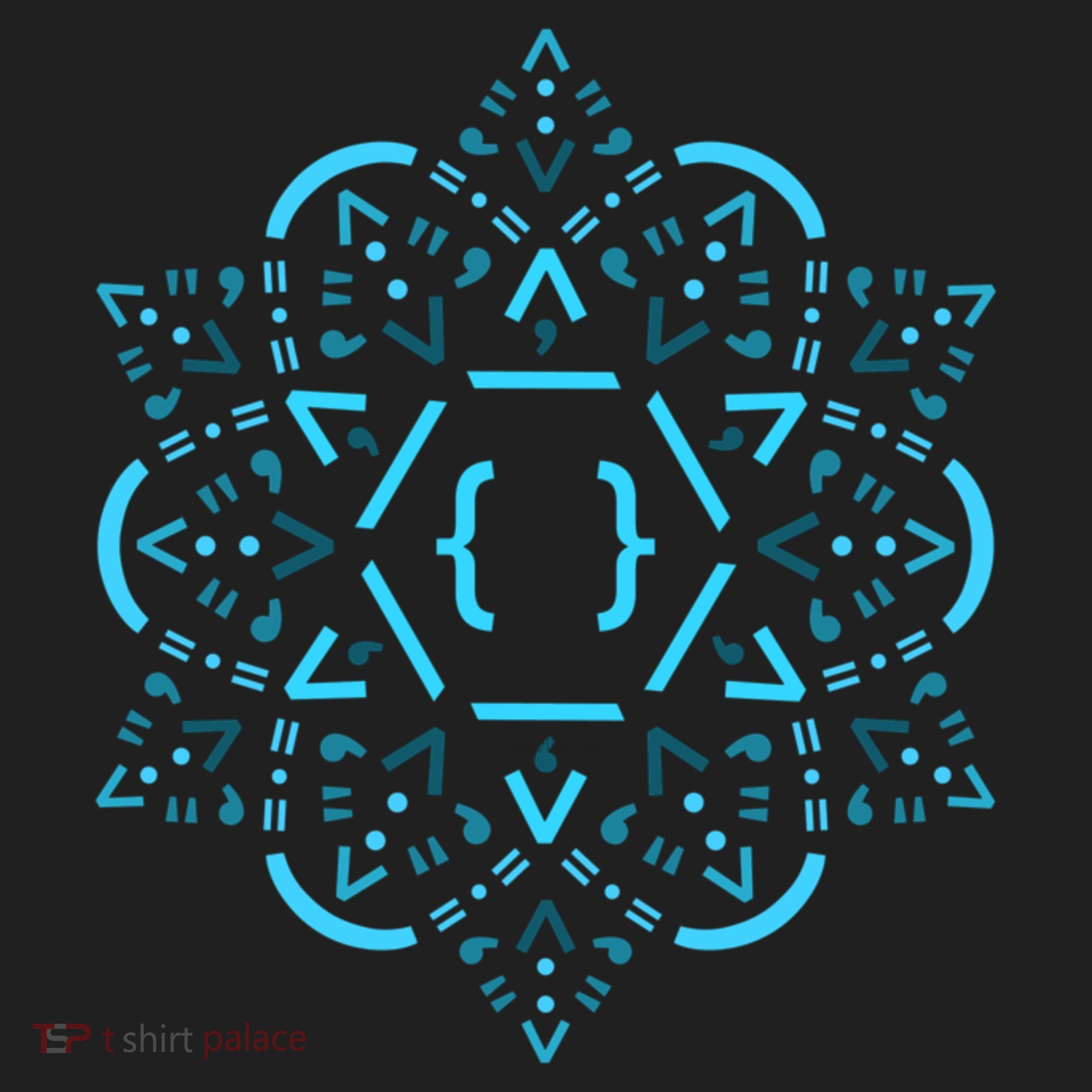 Code Mandala React Framework Golf Towel