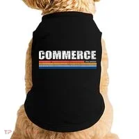 Commerce Michigan Retro Doggie Tank thumb 0
