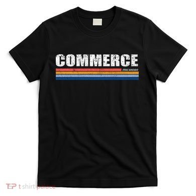 Commerce Michigan Retro T-Shirt