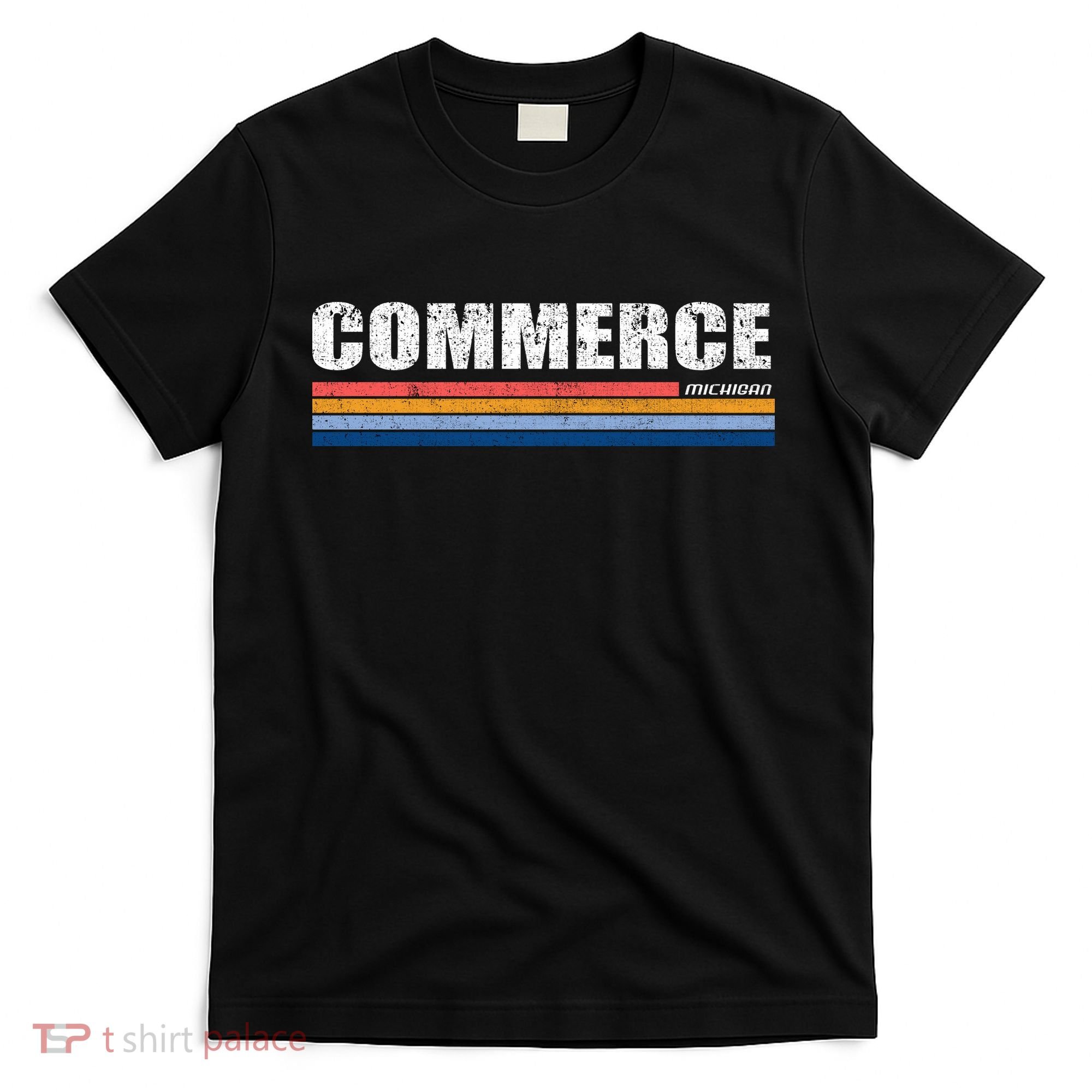 Commerce Michigan Retro T-Shirt