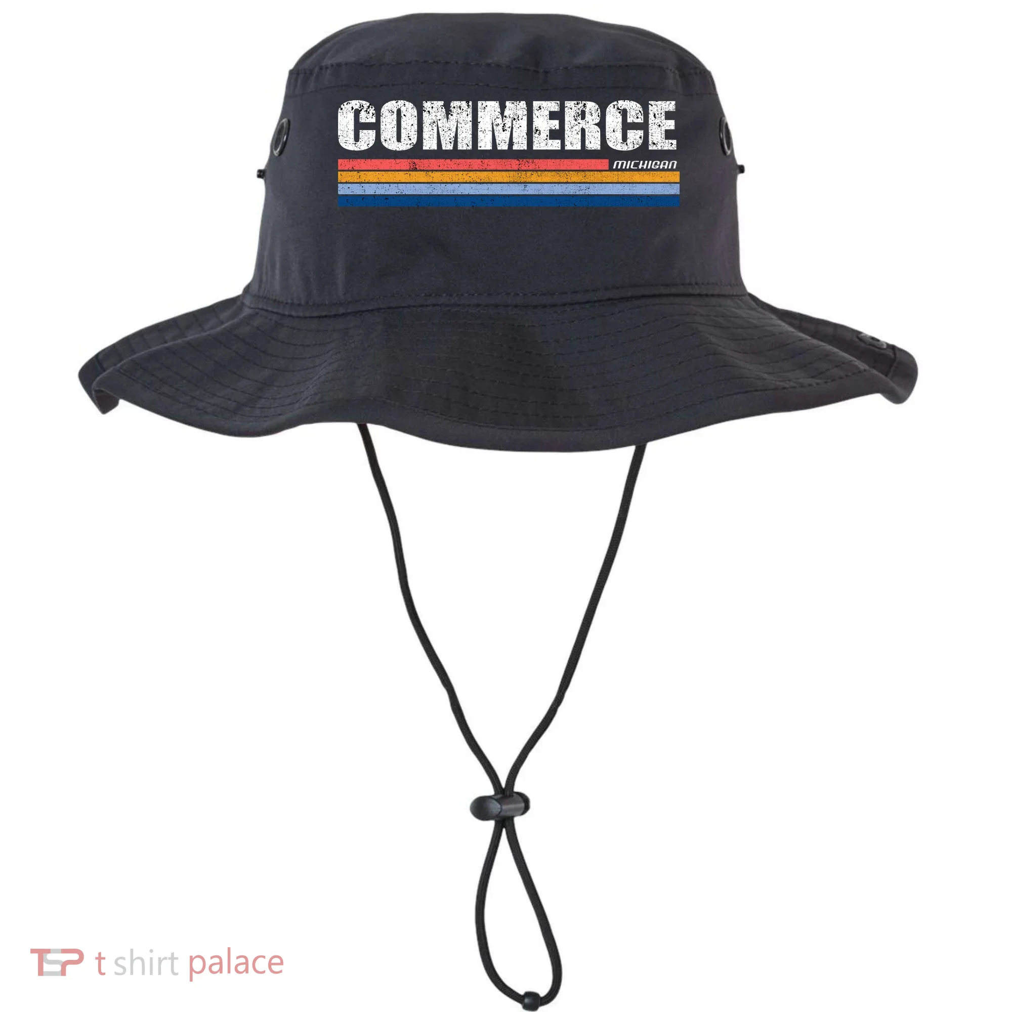 Commerce Michigan Retro Bucket Hat