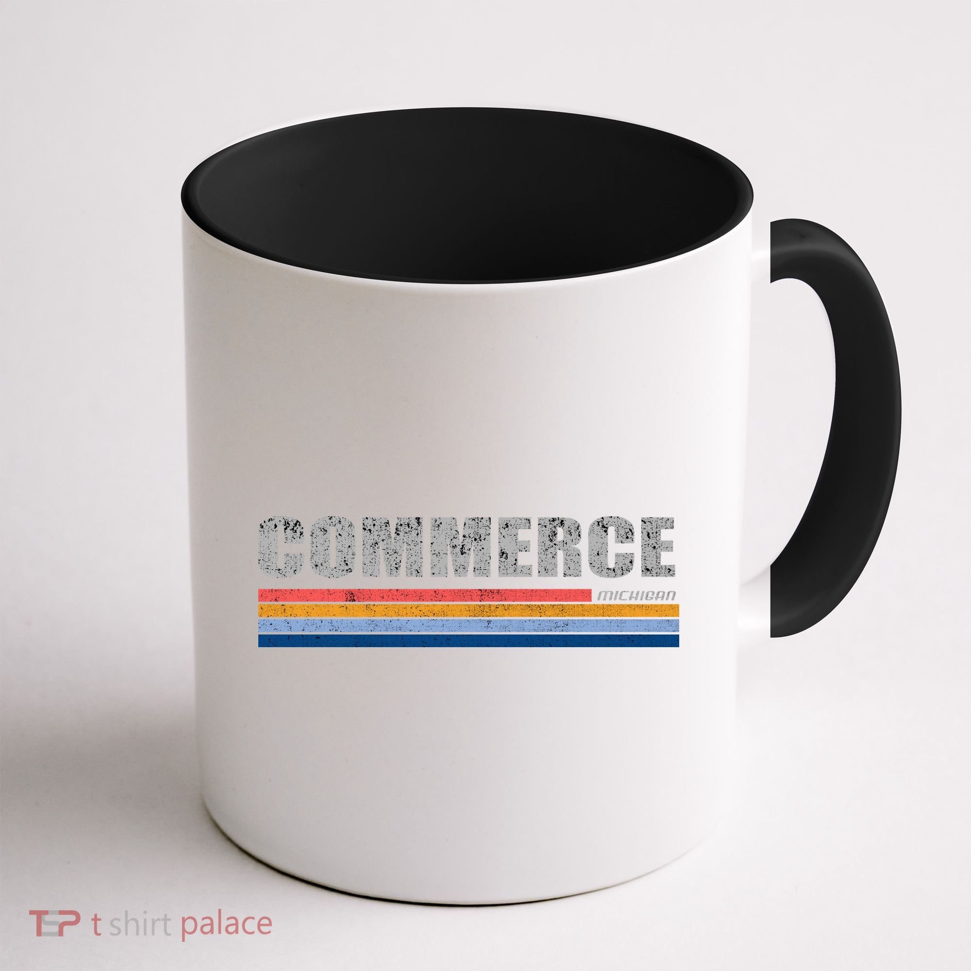 Commerce Michigan Retro Coffee Mug