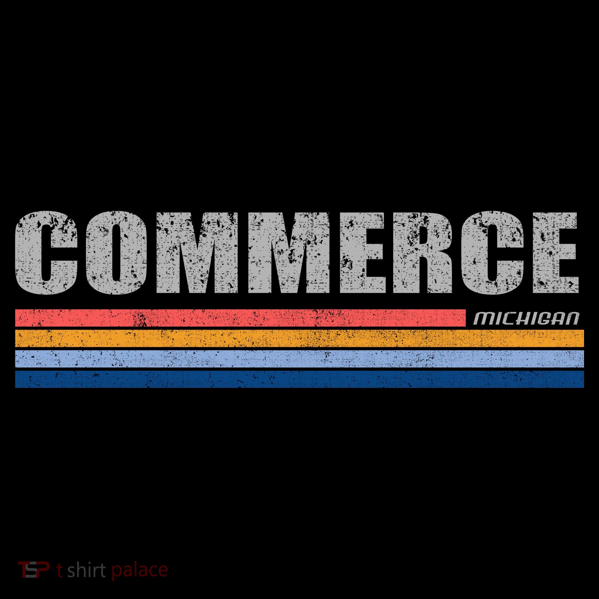 Commerce Michigan Retro Coffee Mug