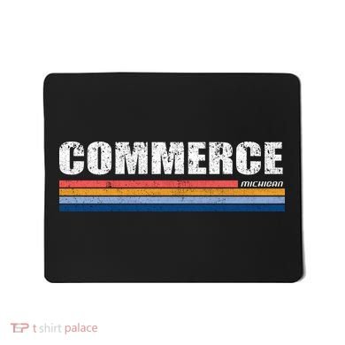 Commerce Michigan Retro Mousepad