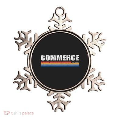 Commerce Michigan Retro Ornament