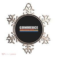 Commerce Michigan Retro Ornament thumb 0