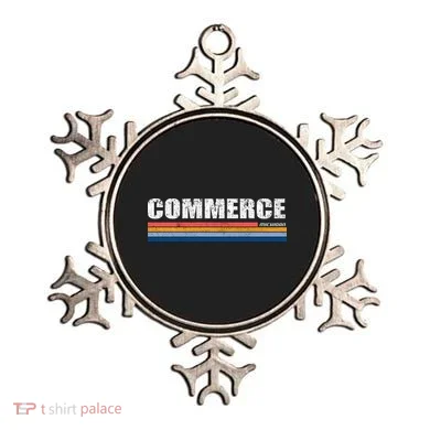 Commerce Michigan Retro Ornament