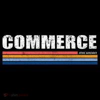 Commerce Michigan Retro Baby Bodysuit thumb 2